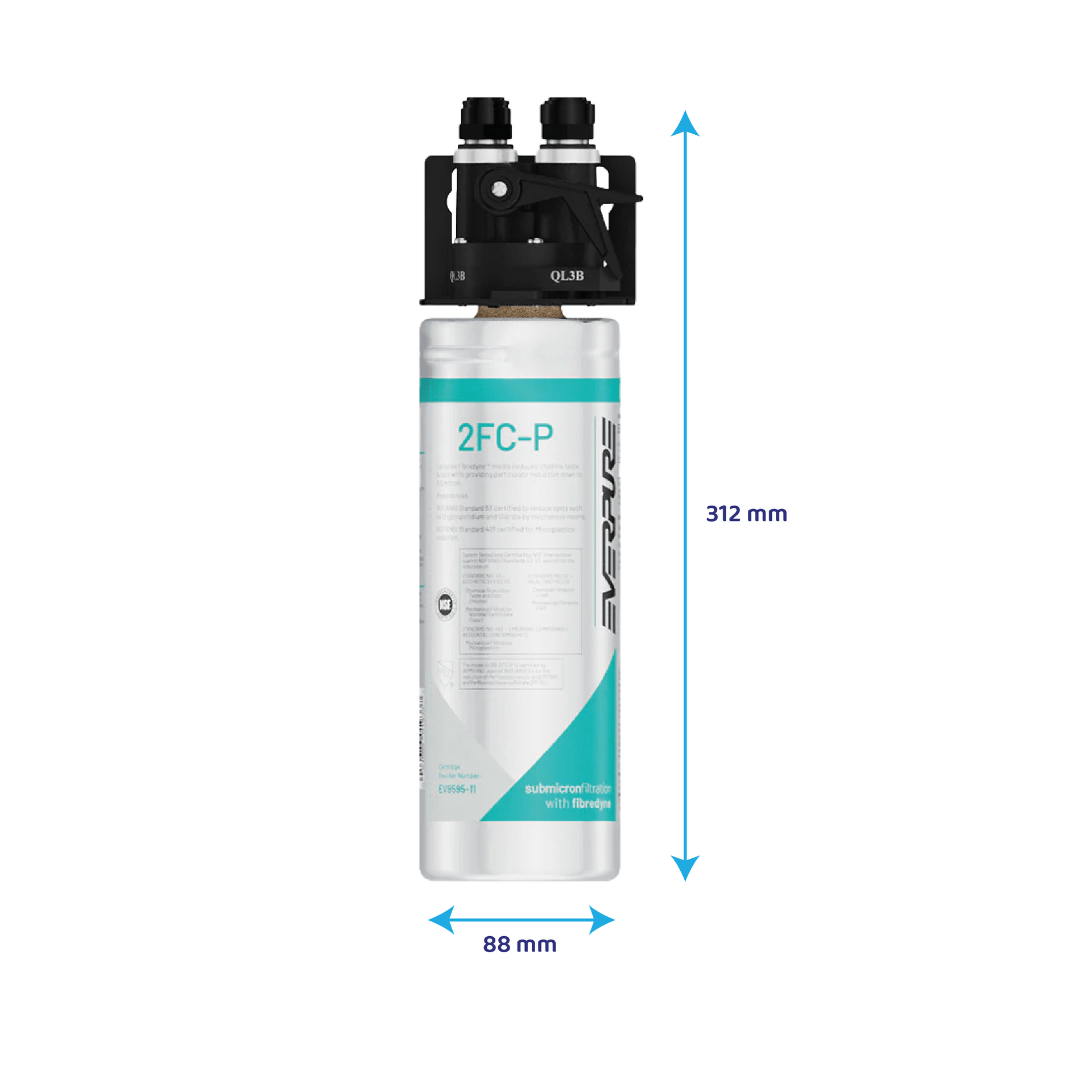 Sistema de filtración Everpure 2FC-P 