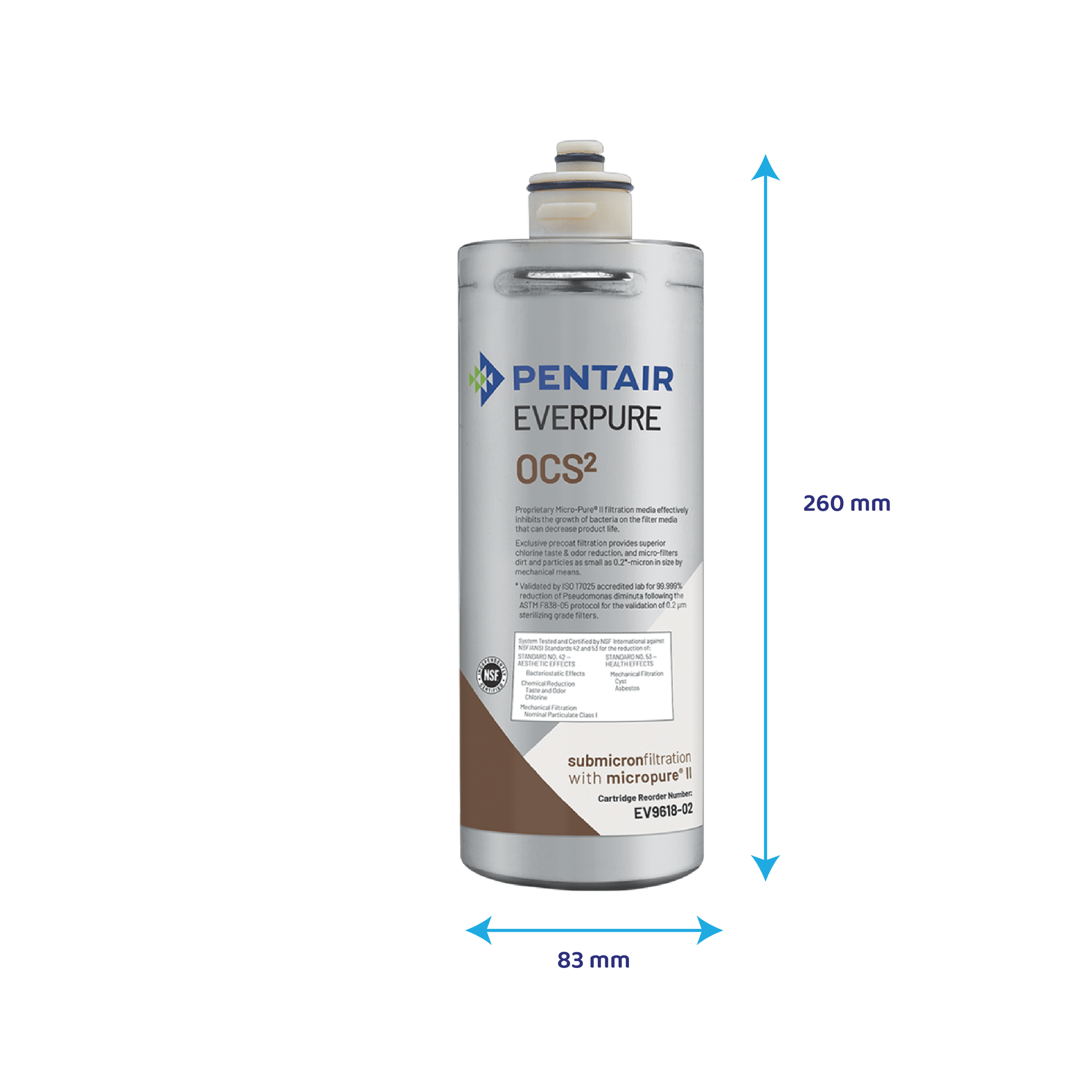 Filtro de agua Everpure OCS² EV9618-02