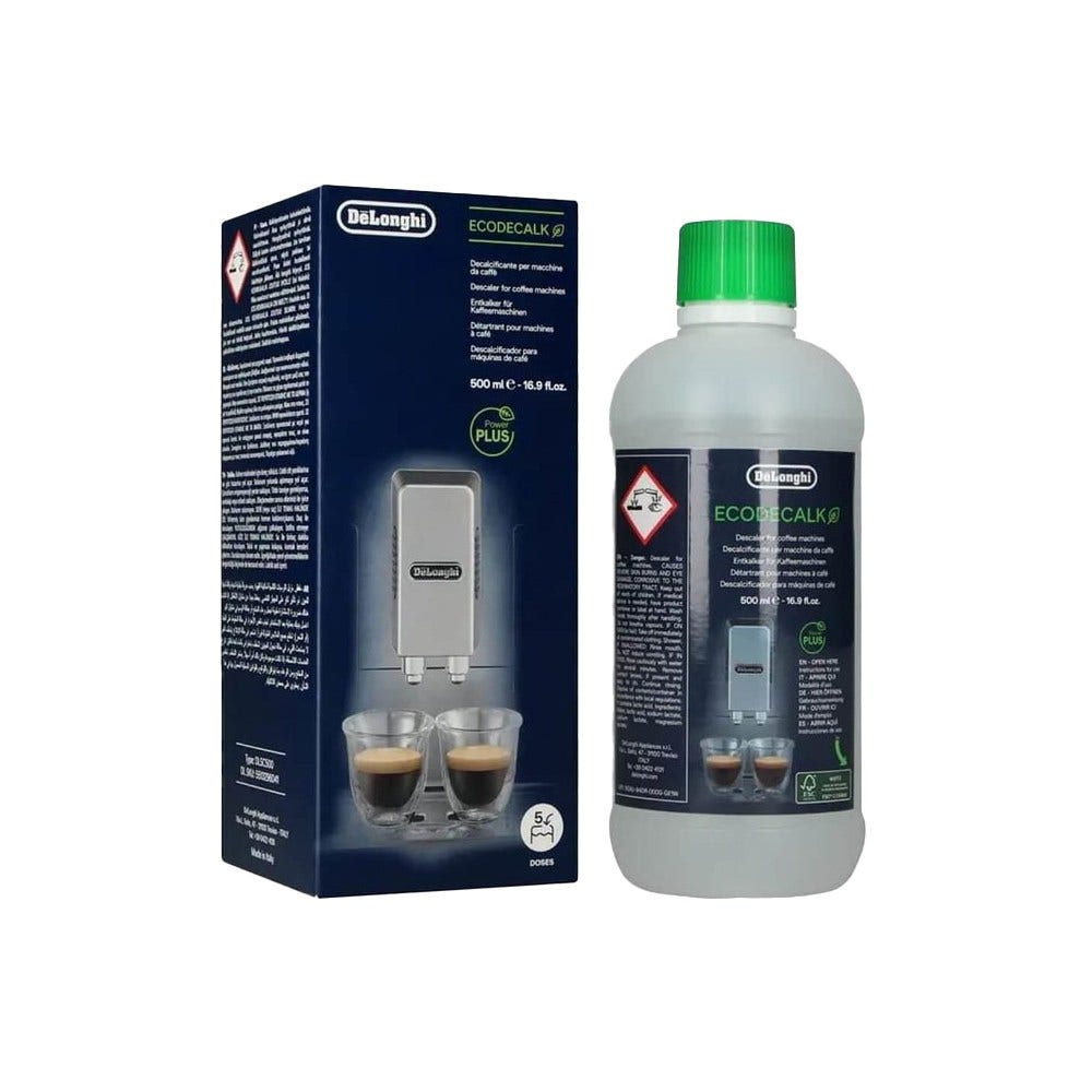 Set de mantenimiento para cafetera Delonghi Filtro de agua + Descalcificador (500ml)