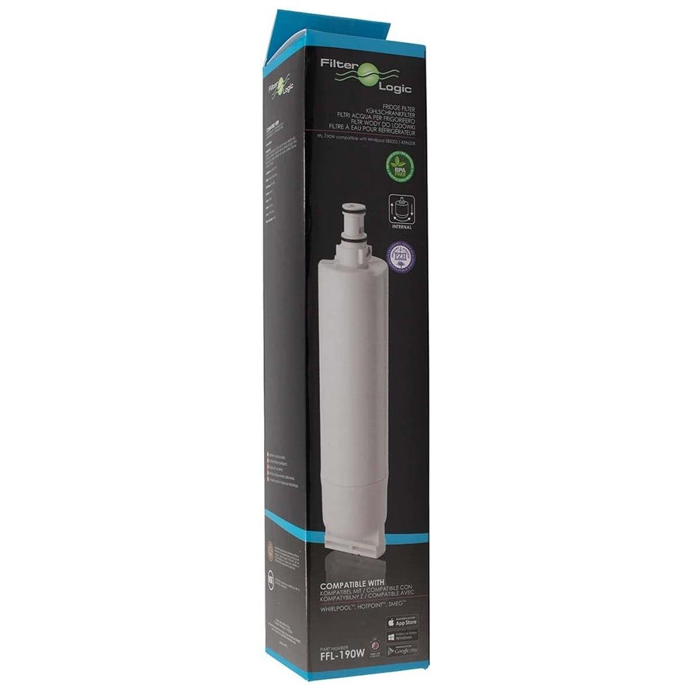 Filtro de agua compatible con Whirlpool SBS002 / SBS200P