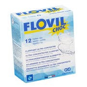 Tabletas floculantes Flovil Choc para piscina >30 m3