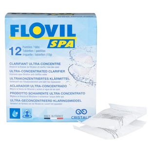 Tabletas floculantes Flovil para Spa >10 m3