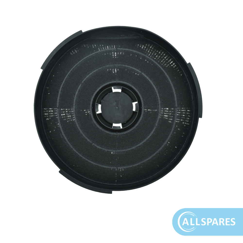 Filtro de carbono compatible con Hotpoint-Ariston 484000008610 / FAC349 / CHF34