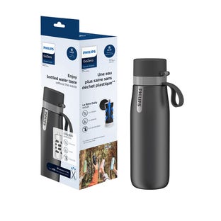 Botella de agua térmica Philips GoZero Daily (550 ml) Gris AWP2771GRR