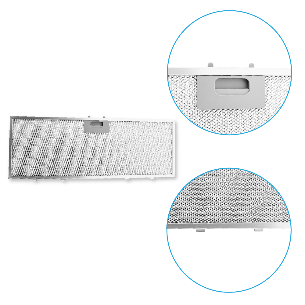 Filtro metálico para campana Elica 558x200x10mm GRI0077330A