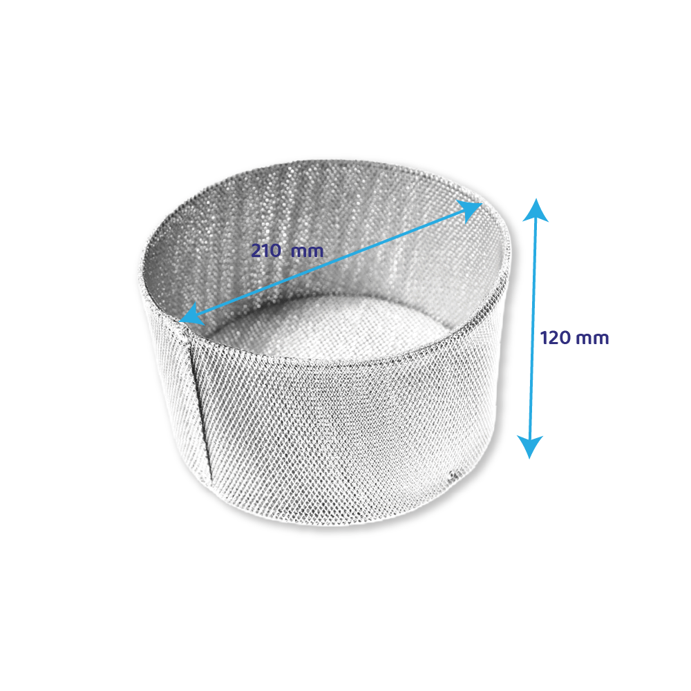 Filtro metálico Elica Ø210x120mm GRI0094508A