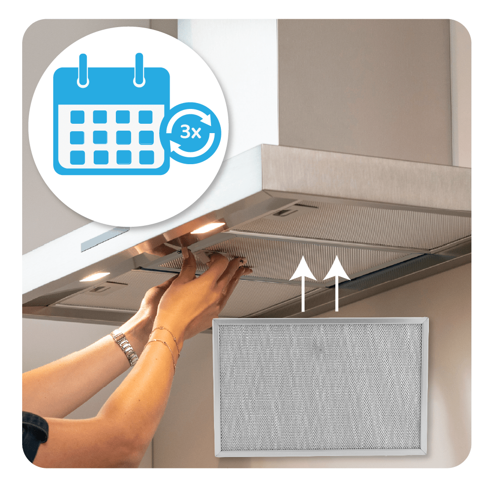 Filtro metálico para campana Elica 188x288mm GRI0142042B