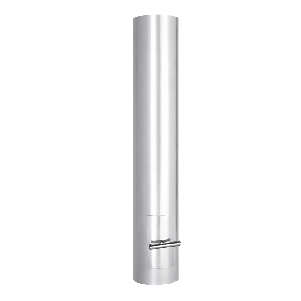 Filtro de humo para estufas de leña ABCAT® Ø150x1000mm INOX