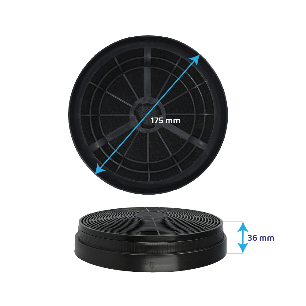Filtro de carbono Exquisit T1CHF01 / 8717202127115