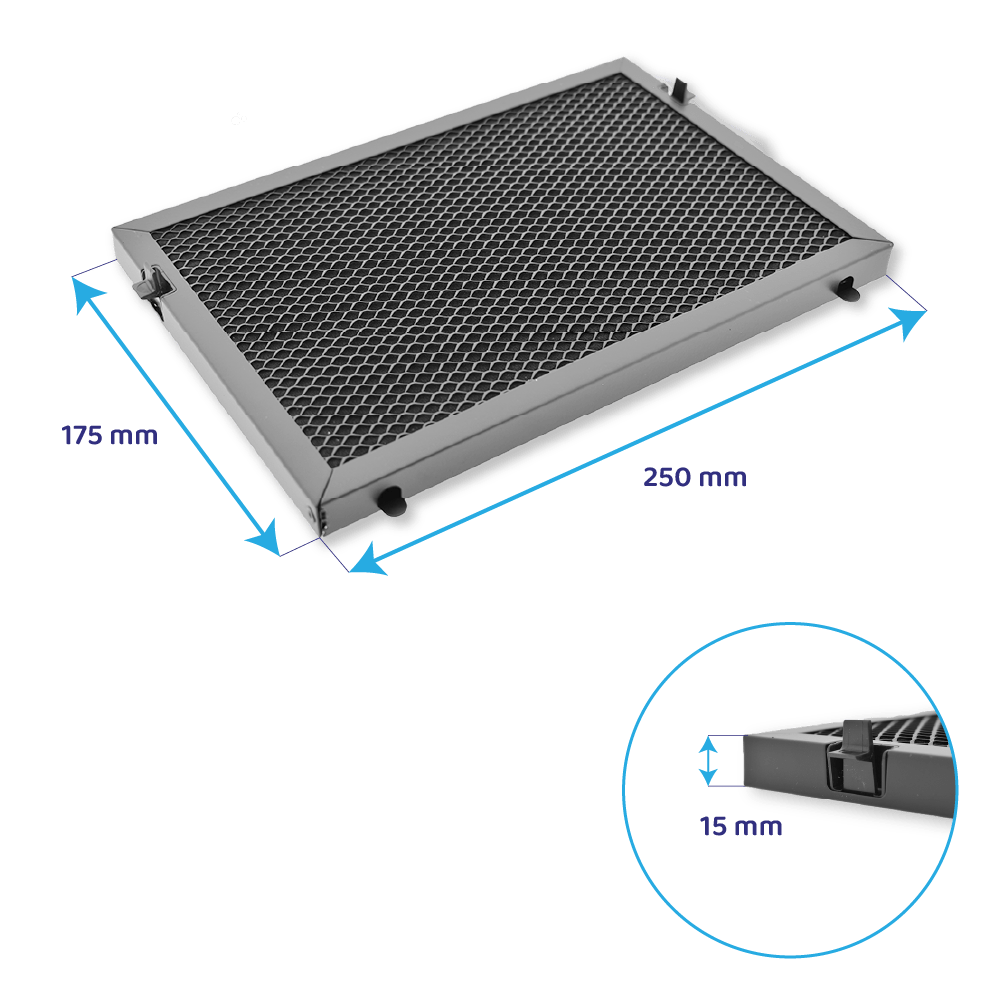 Filtro de carbono regenerable Falmec Carbon.Zeo KACL.1039