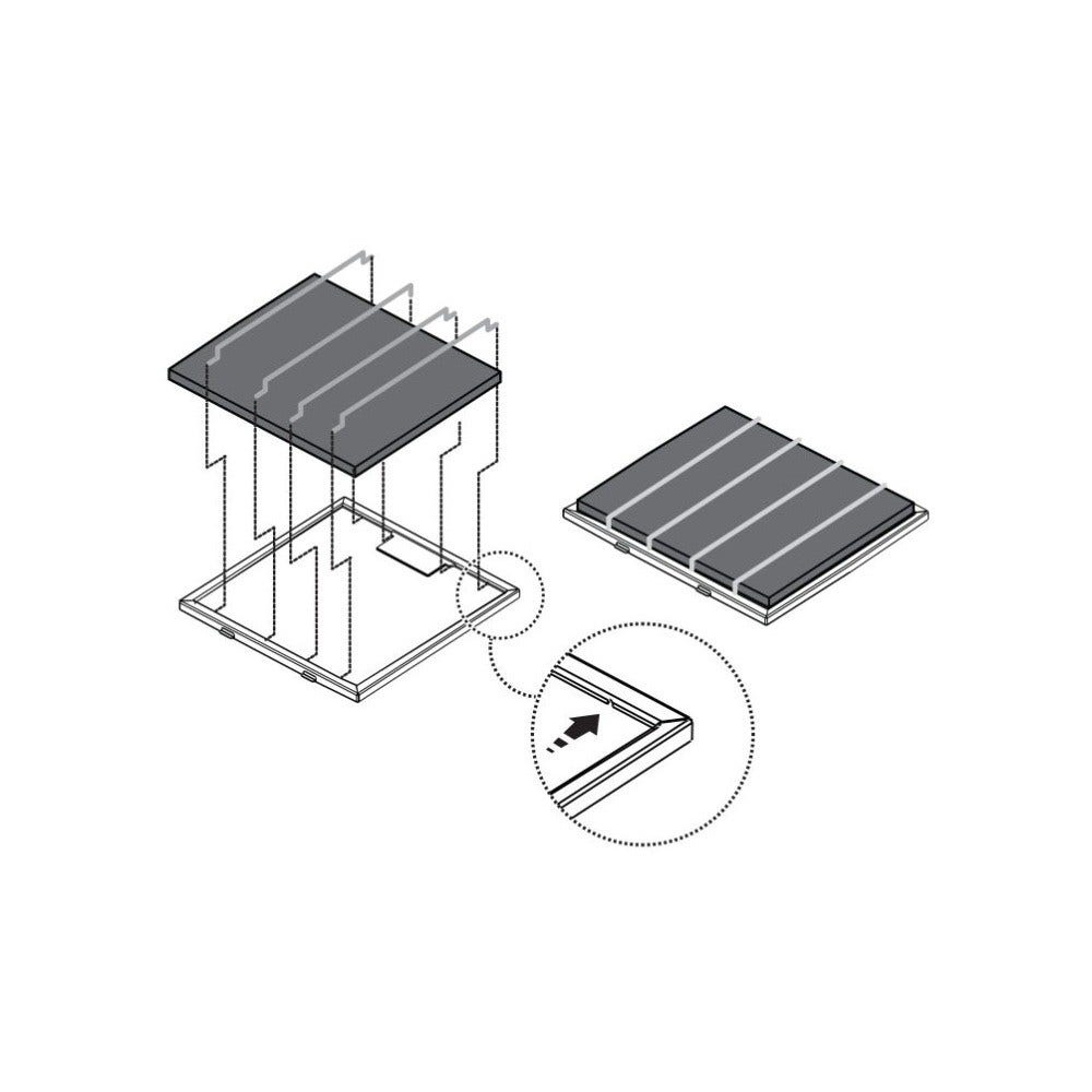 Filtro de carbono regenerable Elica KIT0148449 (x3)