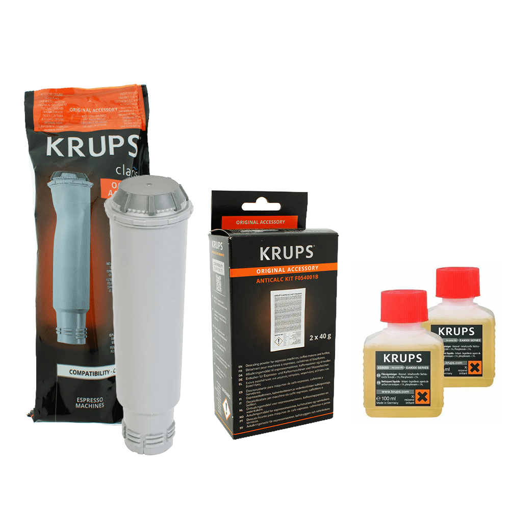 Kit de mantenimiento de 1 año para cafetera Krups 