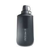 LifeStraw Peak Series Botella Plegable Exprimible 1l Gris Montaña Oscuro