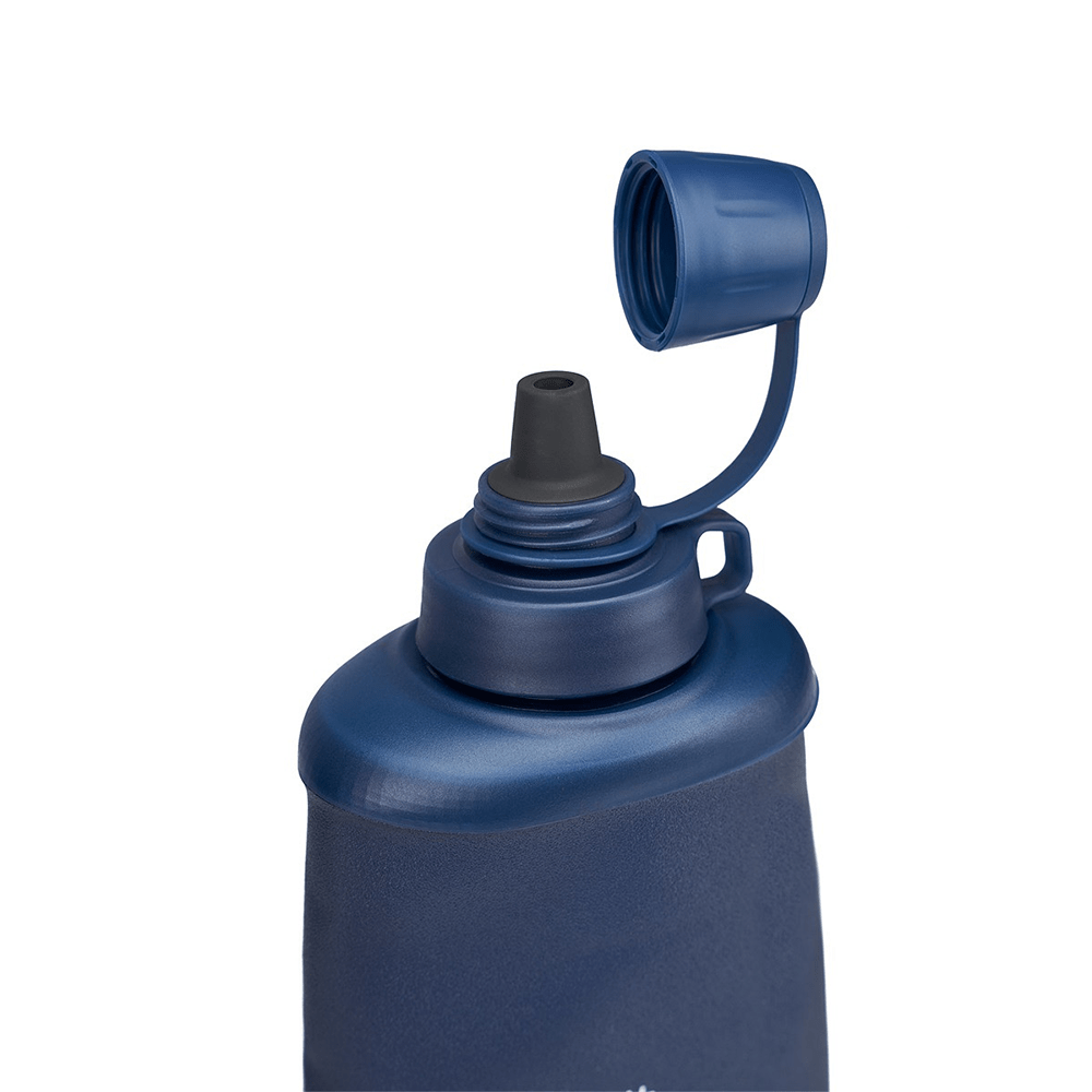 Botella Plegable de Compresión LifeStraw Peak Series 1l Azul Montaña
