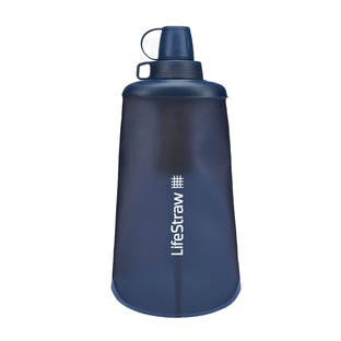 LifeStraw Peak Series Botella Plegable Exprimible 650ml Mountain Blue