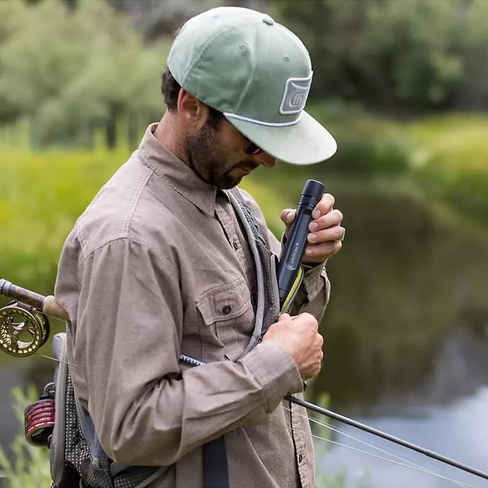 Pajita Filtrante LifeStraw Peak Series Negro Montaña Oscuro