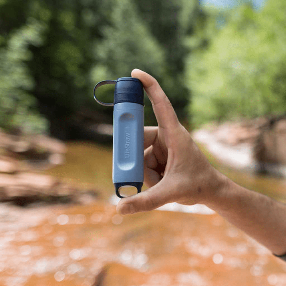 LifeStraw Peak Series Solo Filtro de Agua Azul Montaña