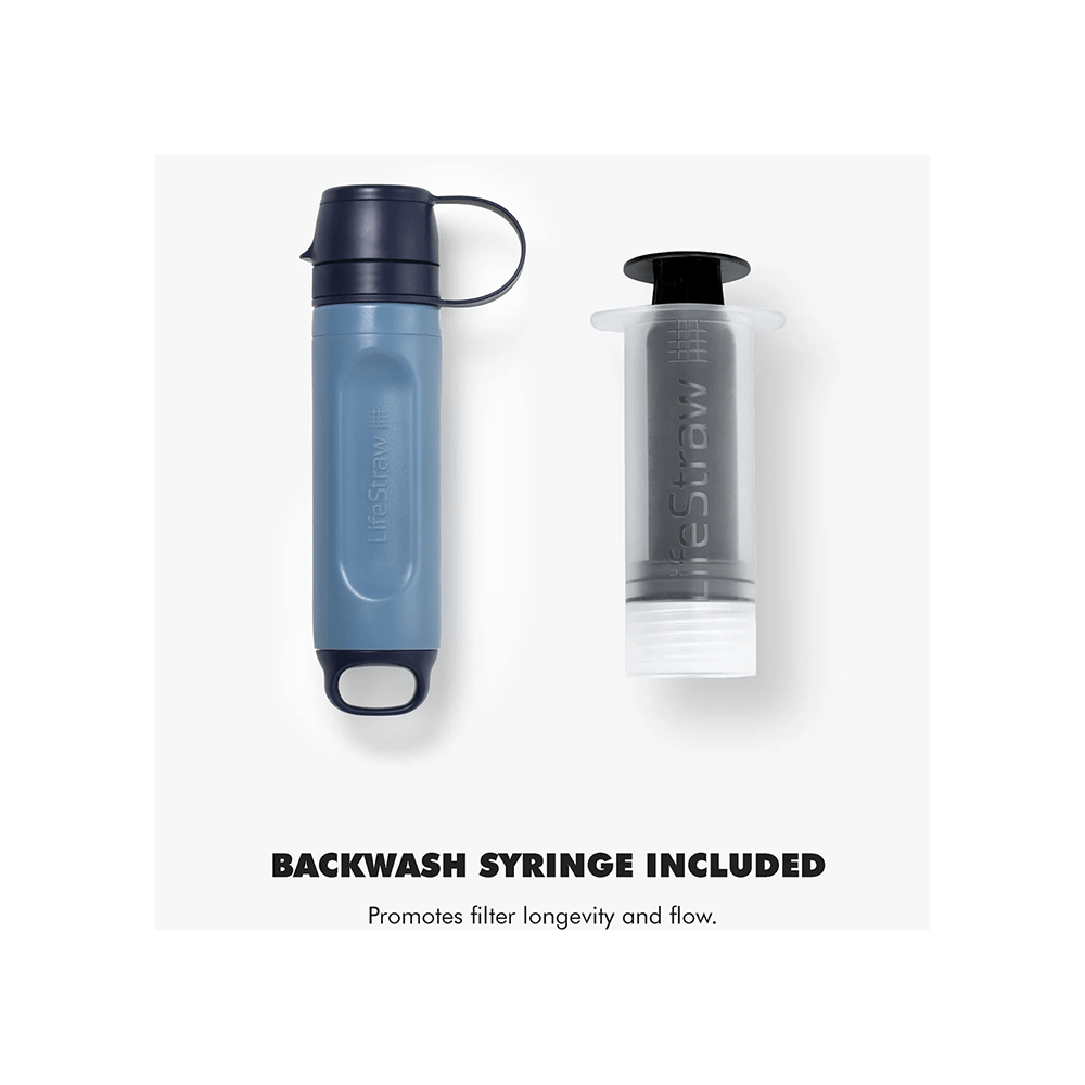 LifeStraw Peak Series Solo Filtro de Agua Azul Montaña