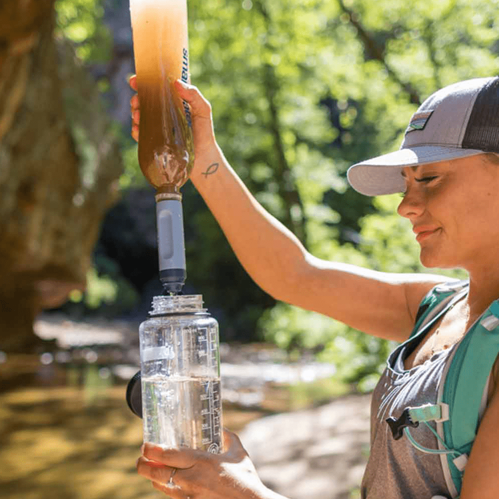 LifeStraw Peak Series Solo Filtro de Agua Azul Montaña