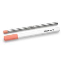 Pajilla filtrante LifeStraw Sip de acero inoxidable - Rosa albaricoque