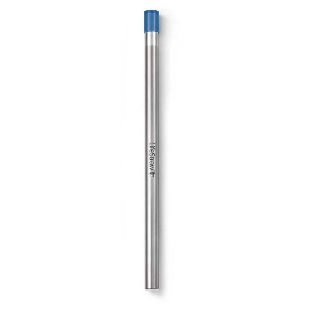 Pajilla filtrante LifeStraw Sip de acero inoxidable - Stormy Blue