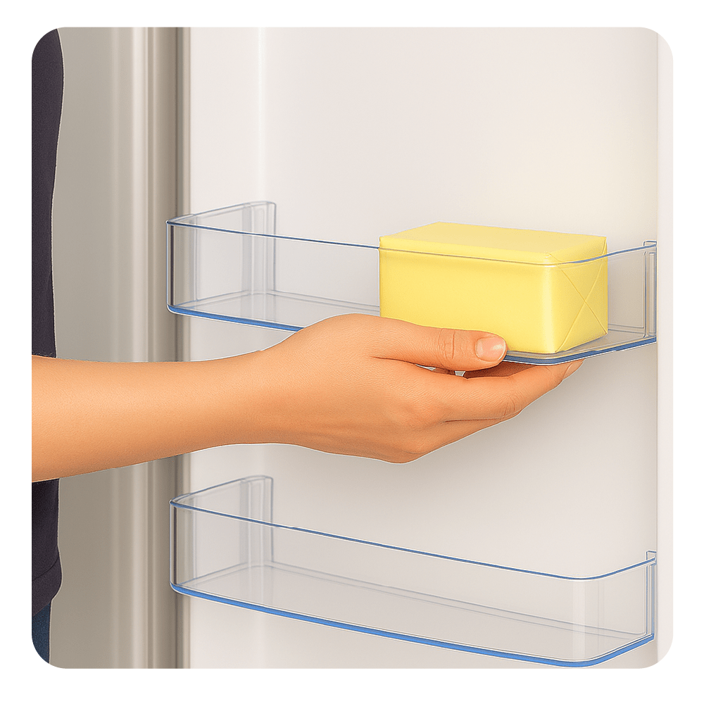 Bandeja de la puerta del frigorífico LG 415x205mm MAN64890001