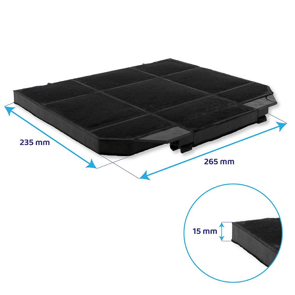 Filtro de carbono Progress MCFE04 / 9029800480