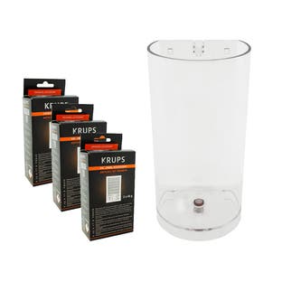Kit mantenimiento cafetera Krups Depósito de agua + Descalcificador (x3)