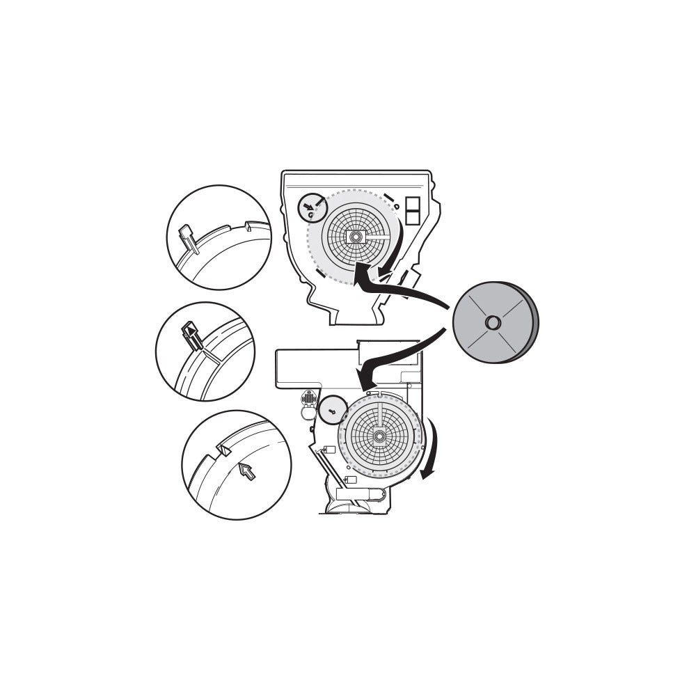 Filtro de carbono Electrolux MCFE13 / 9029800597