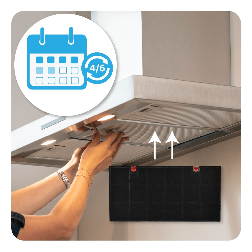 Filtro de carbono compatible con AEG Modelo 150