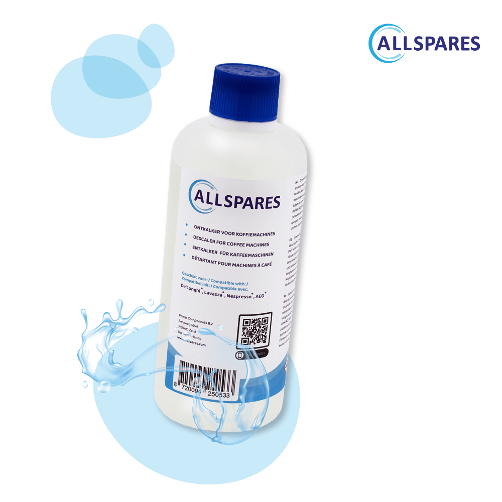 Descalcificador líquido compatible con DeLonghi EcoDecalk DLSC500 (500 ml)