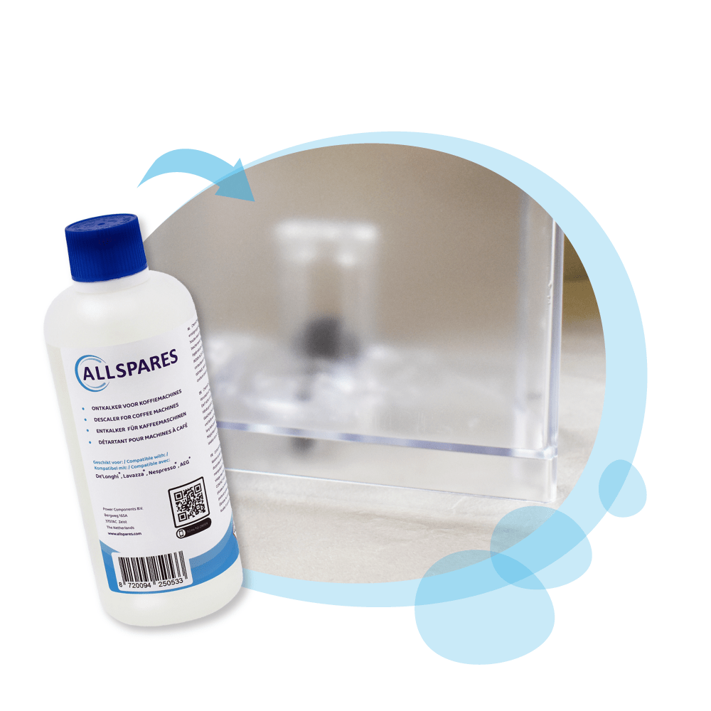 Descalcificador líquido compatible con DeLonghi EcoDecalk DLSC500 (500 ml)
