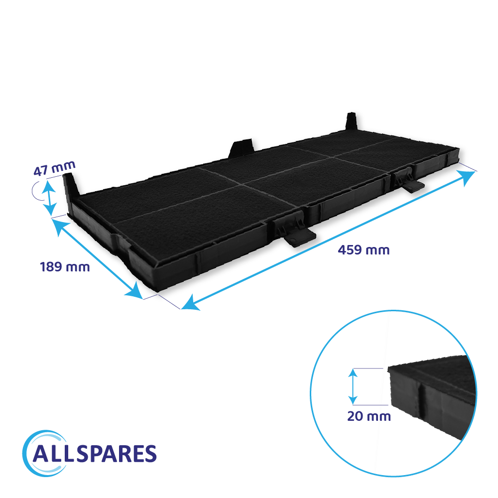 Filtro de carbono compatible con Siemens 11025806 / LZ45610