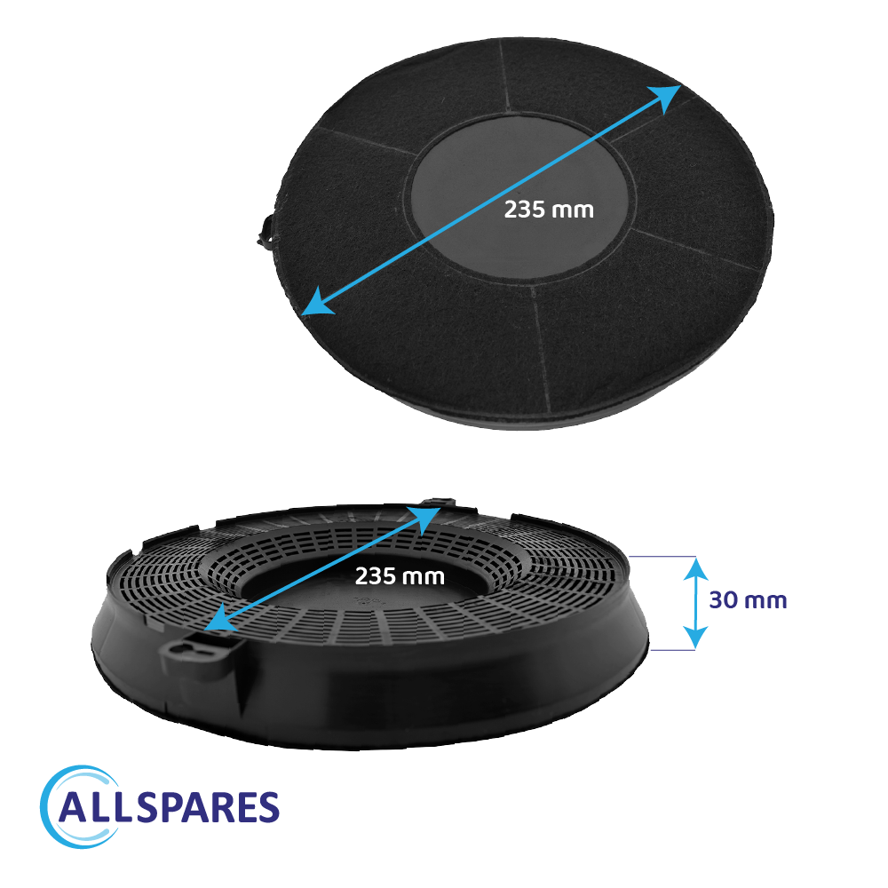 Filtro de carbono compatible con Fagor AFC-64