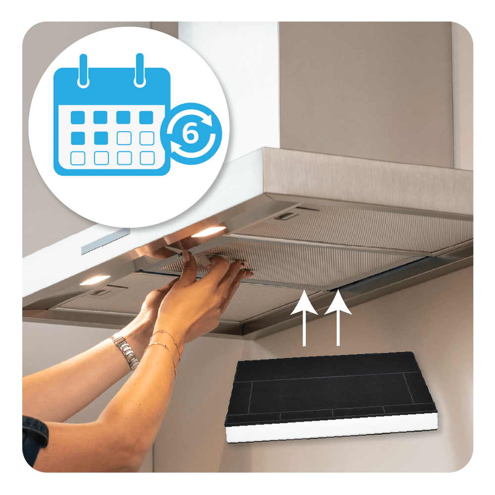 Filtro de carbono compatible con Gaggenau 434229