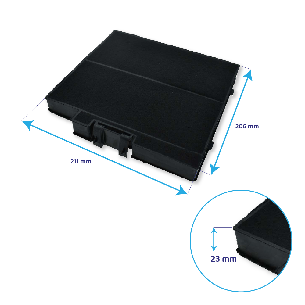 Filtro de carbono compatible con Siemens 11022296 / LZ10DXA00