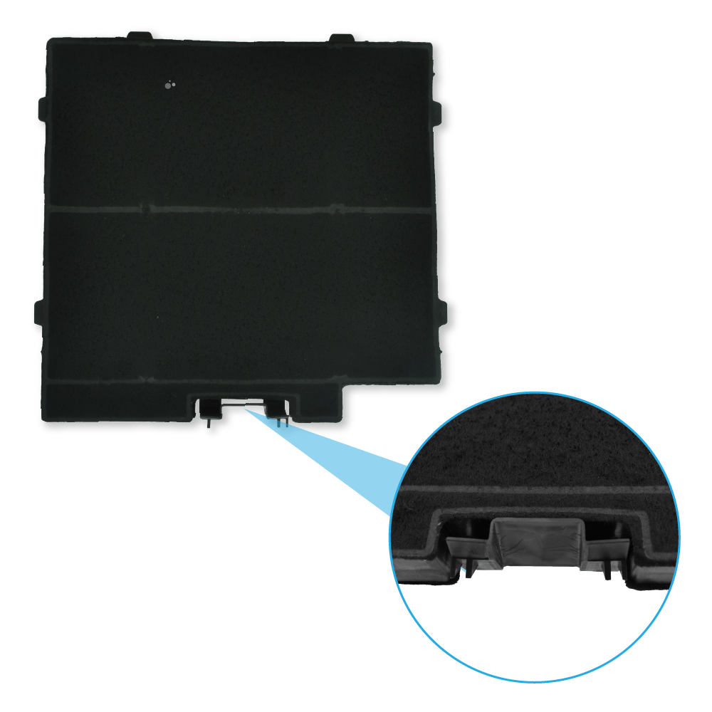 Filtro de carbono compatible con Bosch 11022296 / DWZ0DX0A0