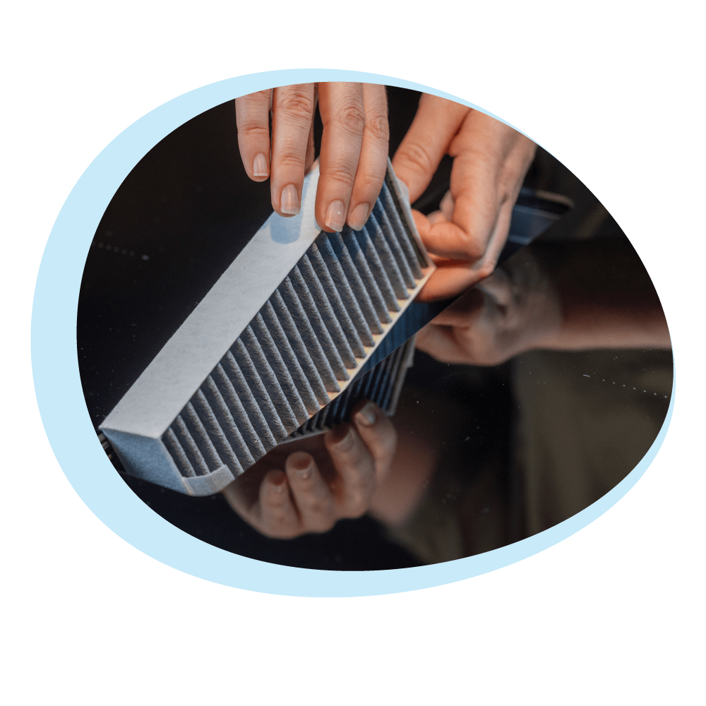 Filtro de carbono CleanAir compatible con Bosch 17004796 / HEZ9VRCR0 (x4)
