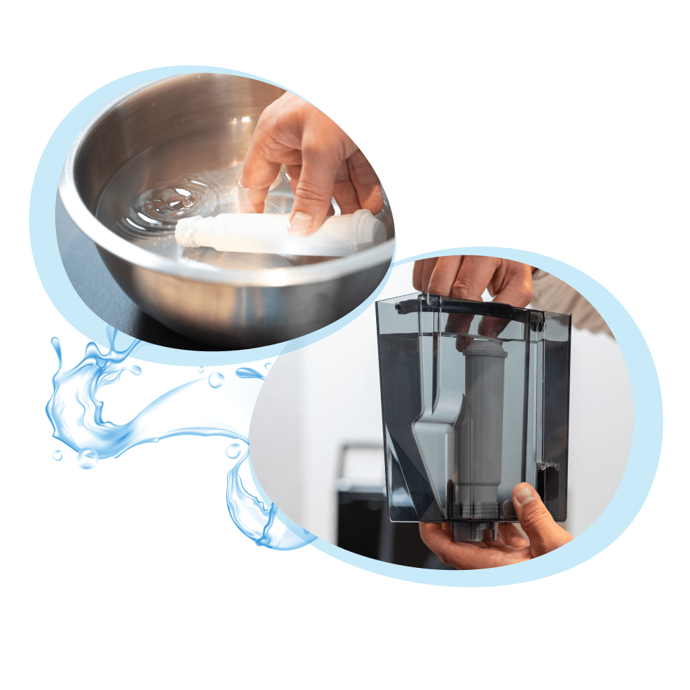 Filtro de agua compatible con cafeteras Melitta PRO AQUA 6762511