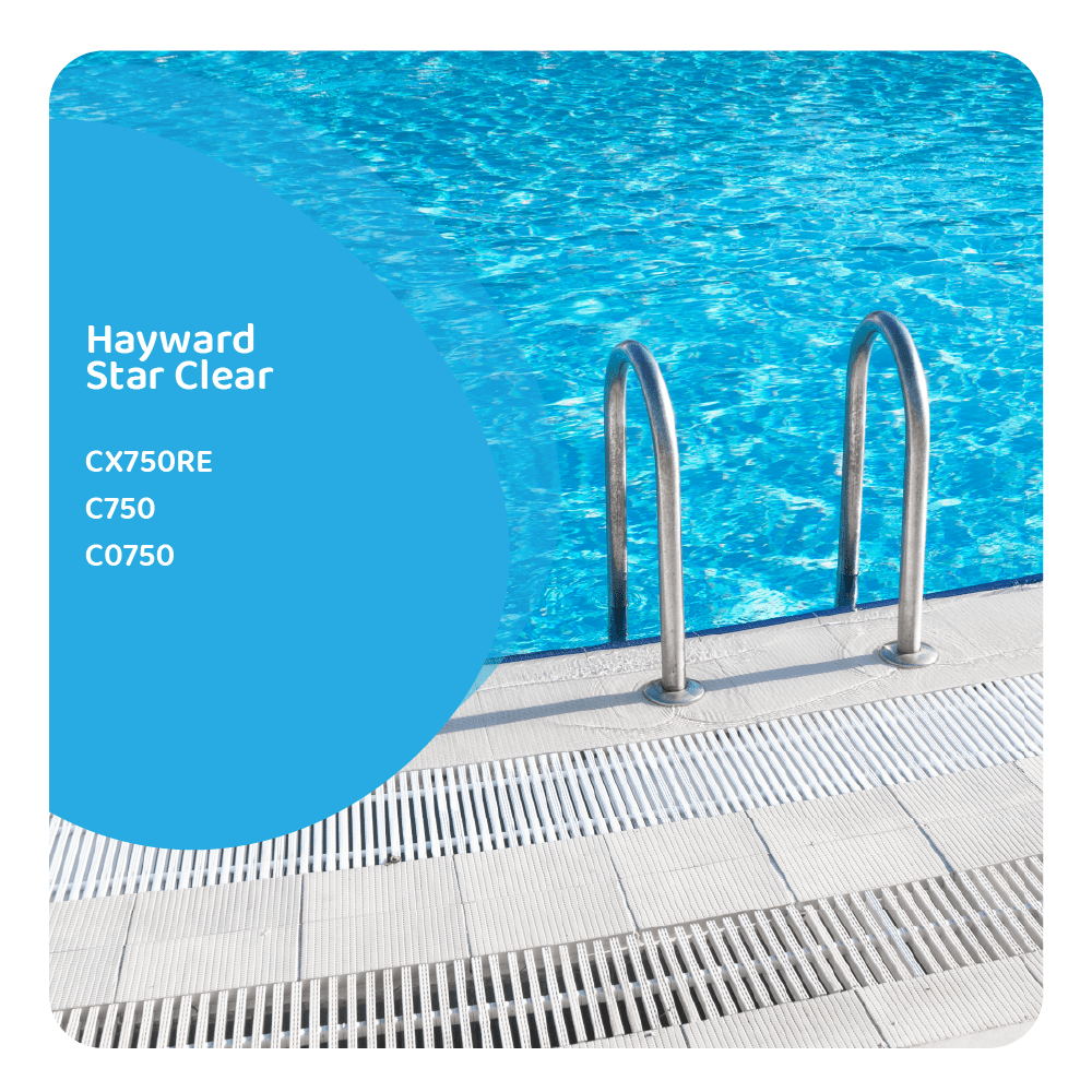Filtro de piscina compatible con Hayward StarClear CX750RE / C750 / C0750