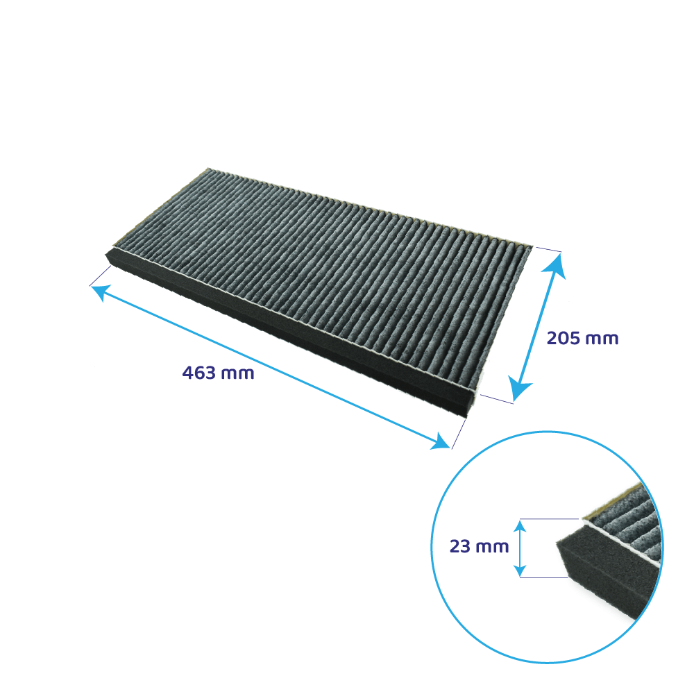 Filtro de carbono CleanAir para Neff 20004001 / 11025806
