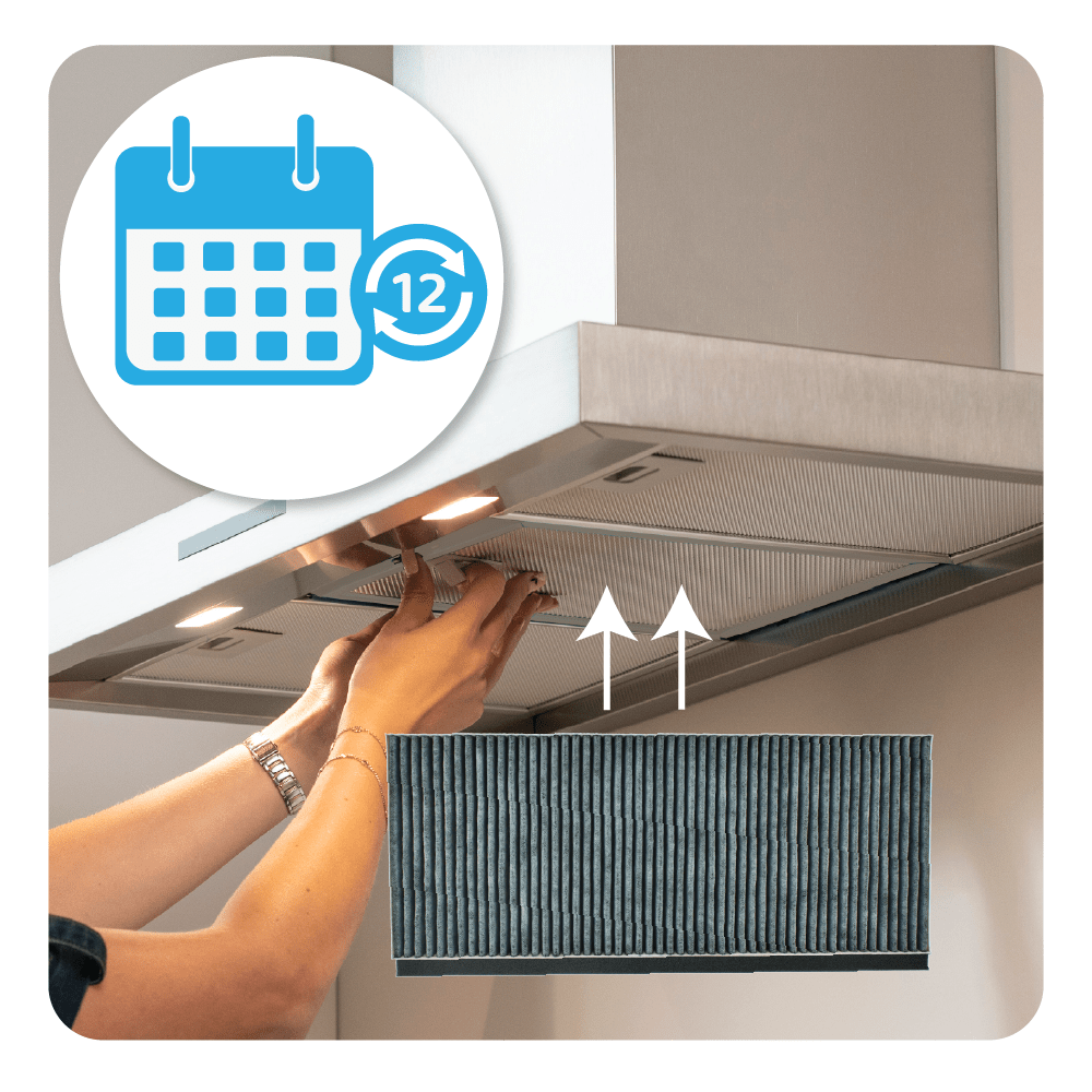 Filtro de carbono CleanAir para Neff 20004001 / 11025806