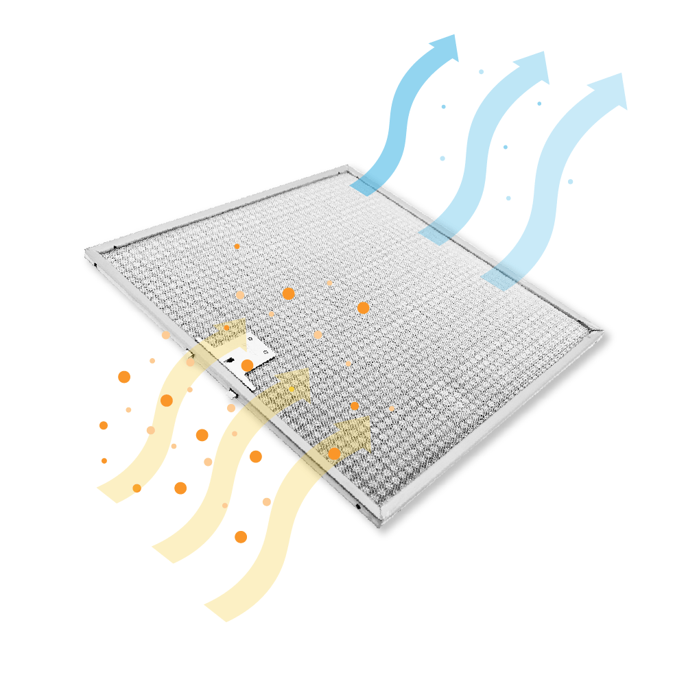 Filtro metálico Whirlpool 350x350mm 482000099468