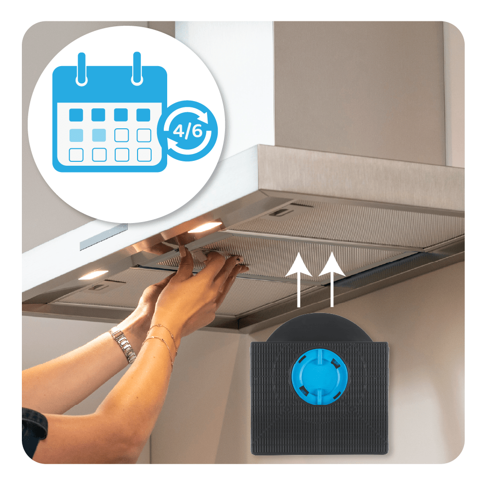 Filtro de carbono Bauknecht CHF303/1