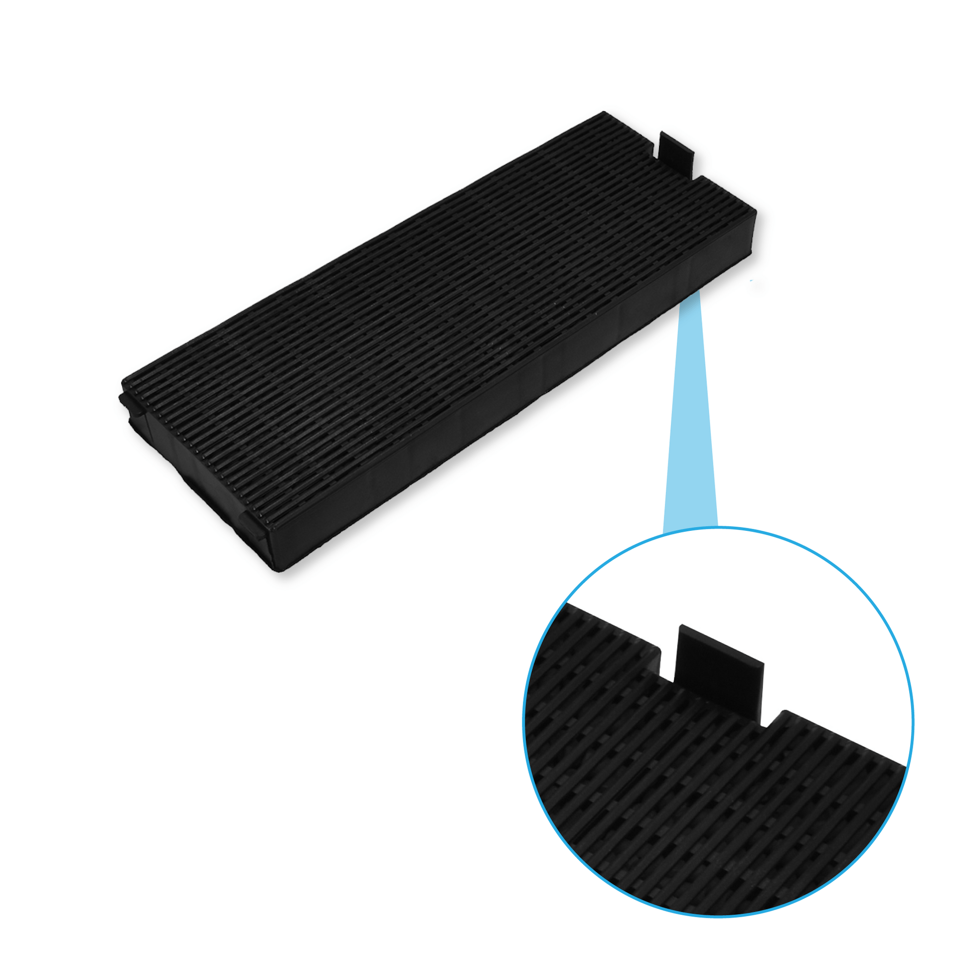 Filtro de carbono compatible con Tecnowind TIPO C / ACK62260 (2 unidades)