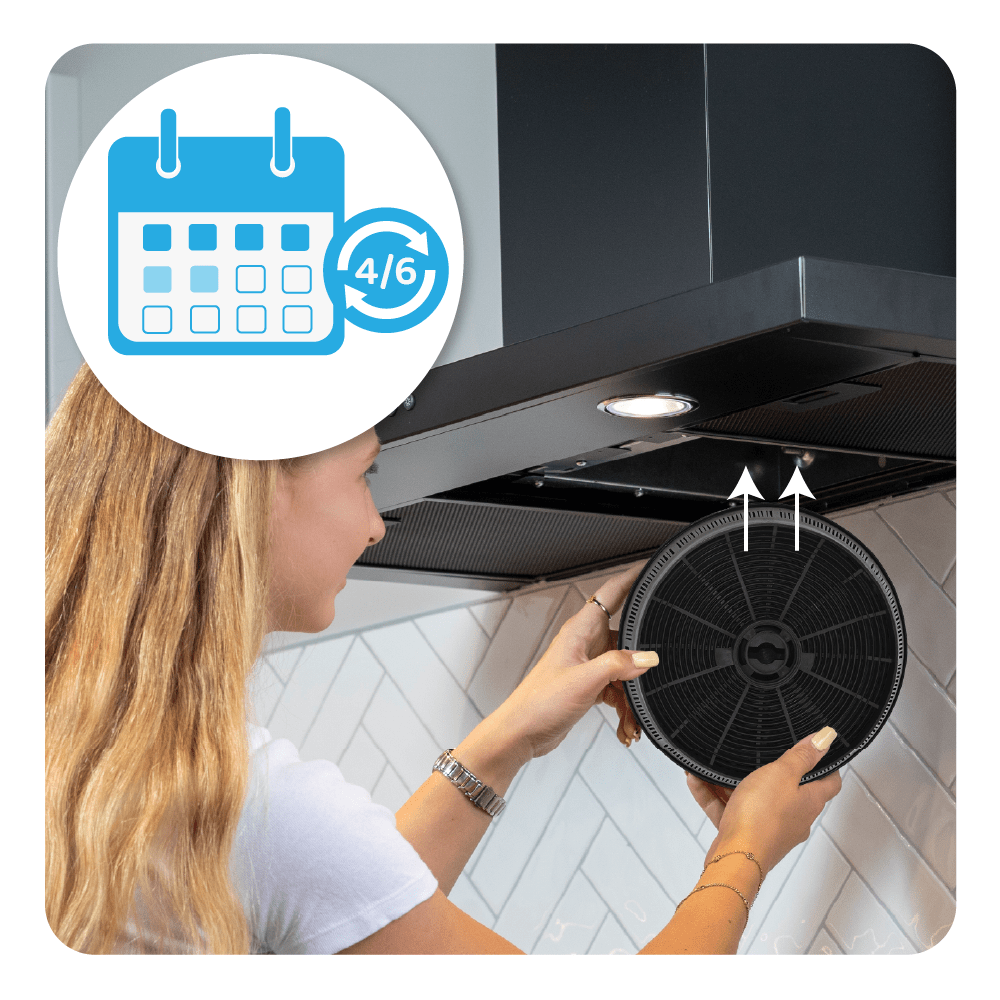 Filtro de carbono (2 uds.) compatible con Max Fire Interno Pensile 