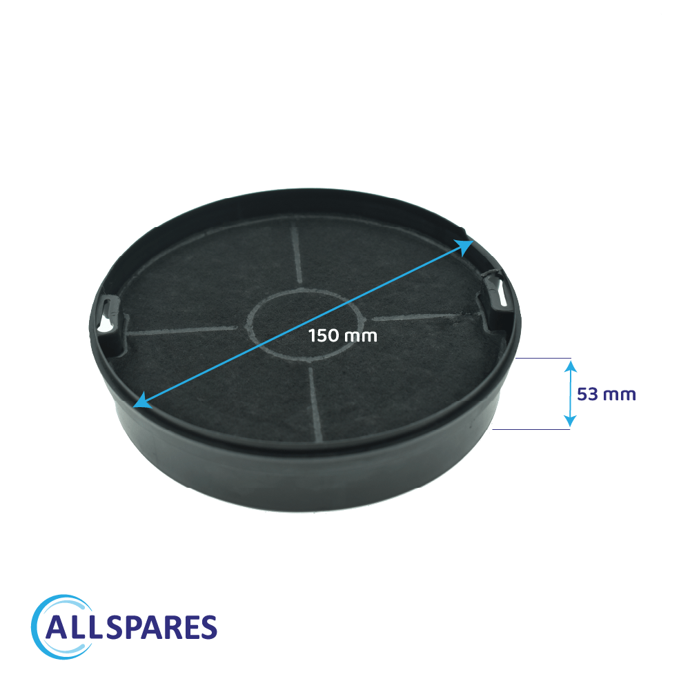 Filtro de carbono compatible con Privileg AMC023 (x2)
