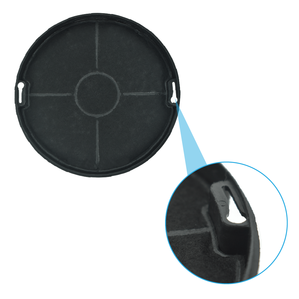 Filtro de carbono compatible con Privileg AMC023 (x2)