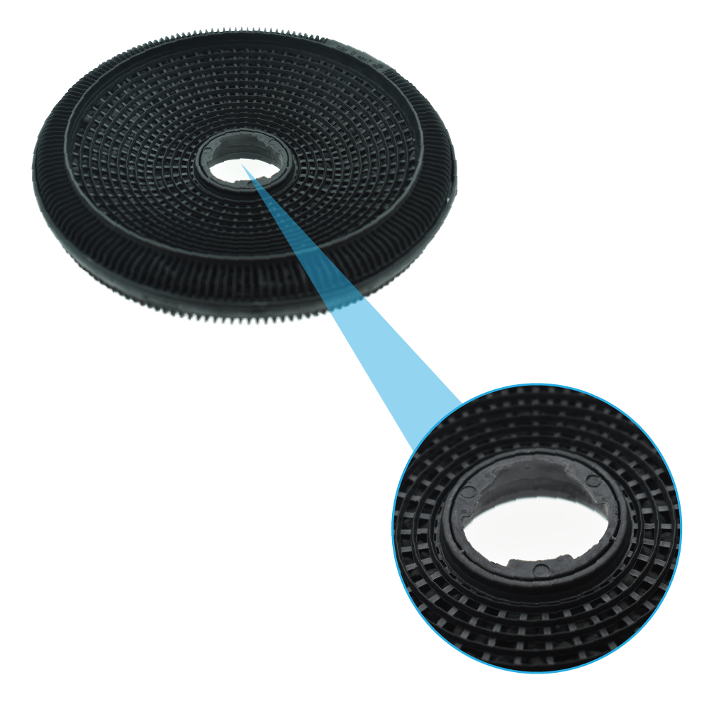 Filtro de carbono compatible con Faure Model 190 / ECFB02ST (x2)