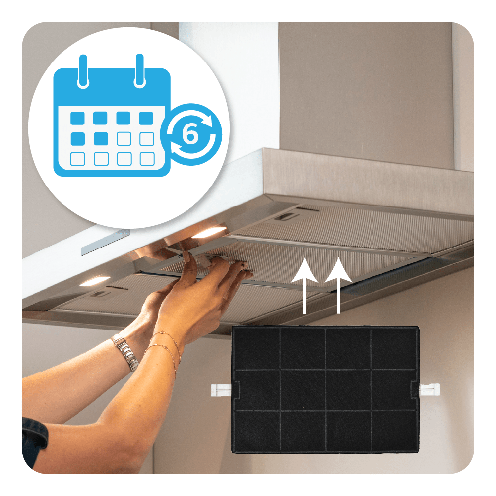 Filtro de carbono compatible con Neff 351210 / 00351210